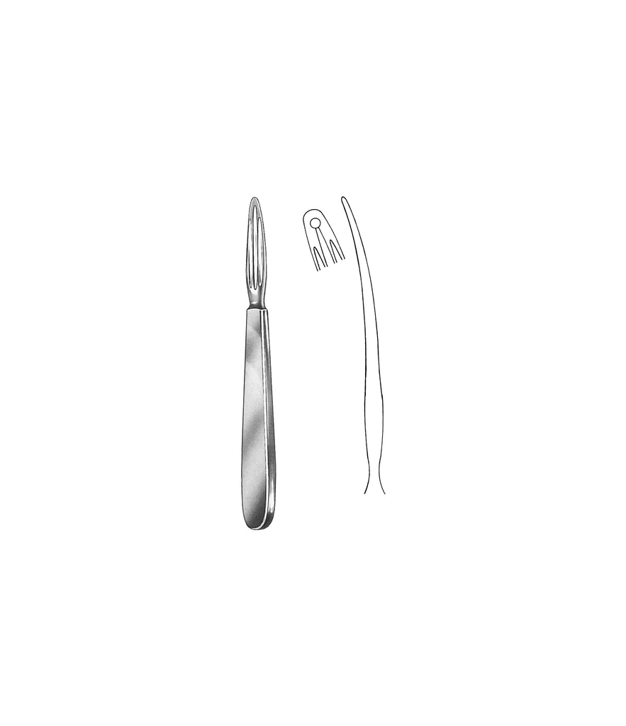 Kocher Ligature Conductor 18.0cm