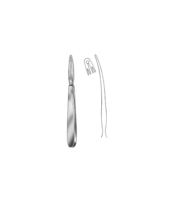Kocher Ligature Conductor 18.0cm