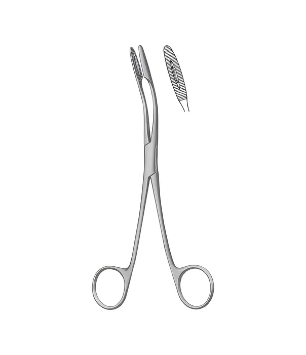 Gross-Maier Dressing Forceps Curved Without Ratchet 27cm