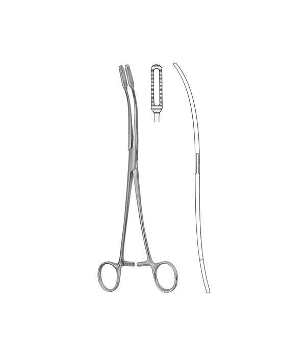 Fletcher Dressing Forceps S-Shaped 24.0cm