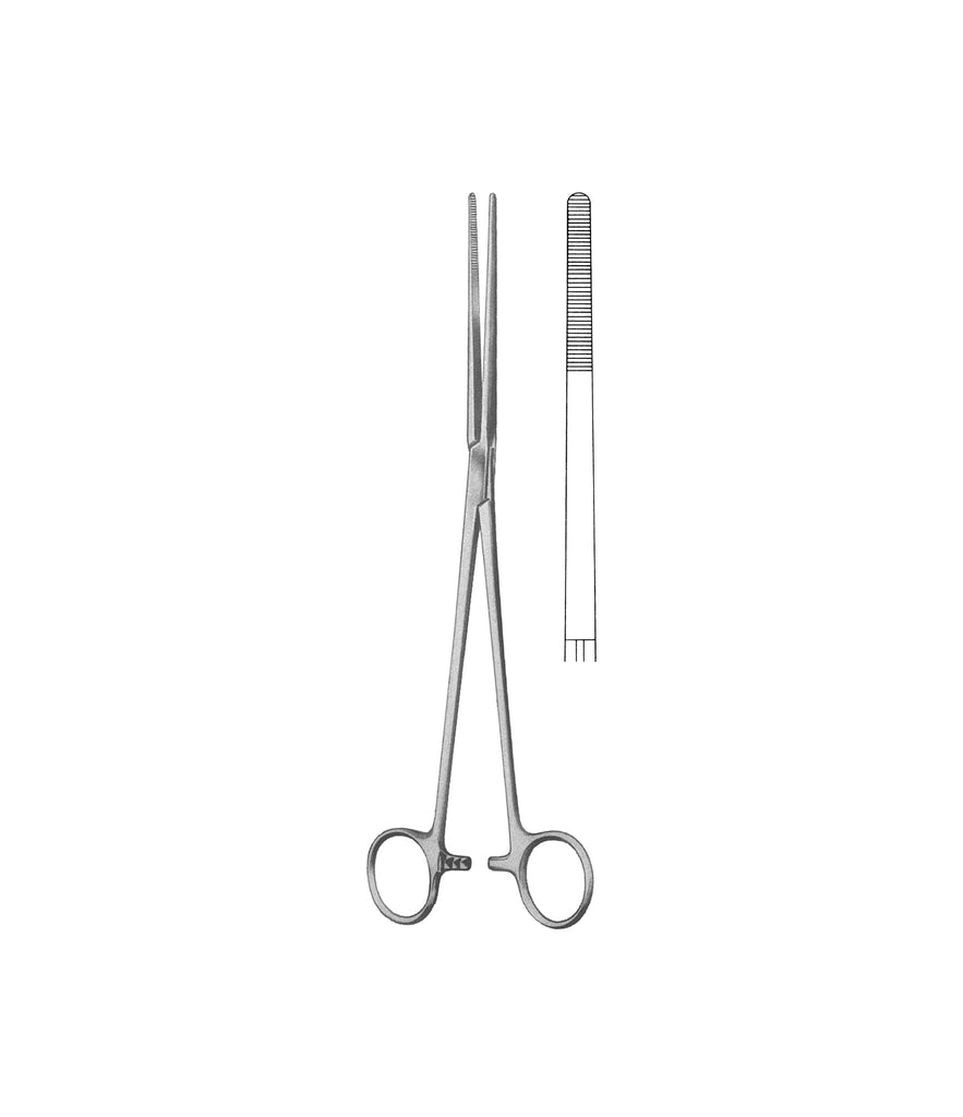 Bozemann Dressing Forceps Straight 26.0cm