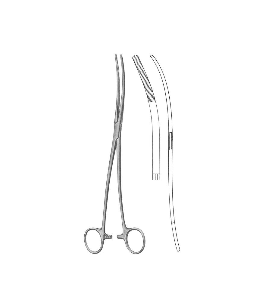 Bozemann Dressing Forceps S-Shaped 26.0cm
