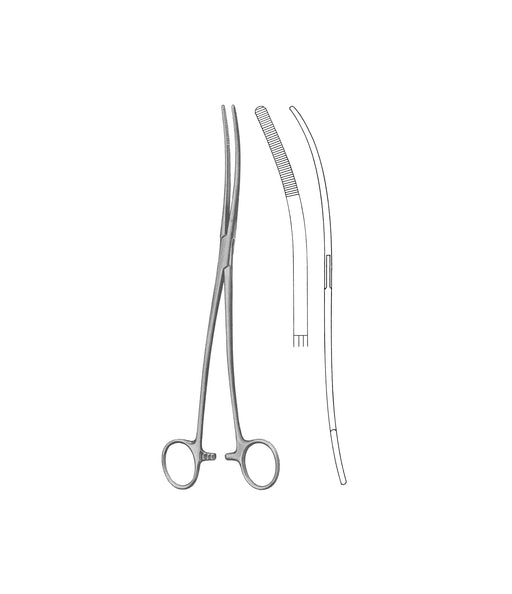 Bozemann Dressing Forceps S-Shaped 26.0cm