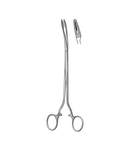 Duplay Dressing Forceps Curved 20.5cm