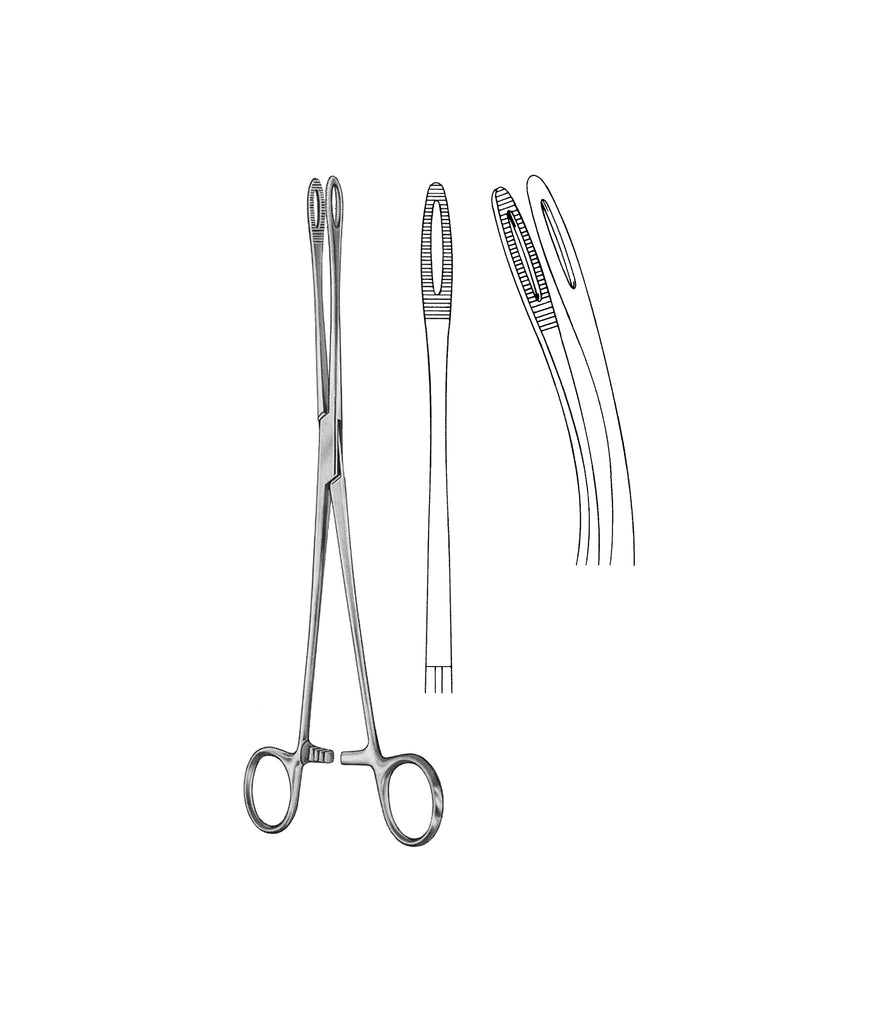Foerster Sponge Holding Narrow Curved 25.0C — Stark Medical Pty Ltd