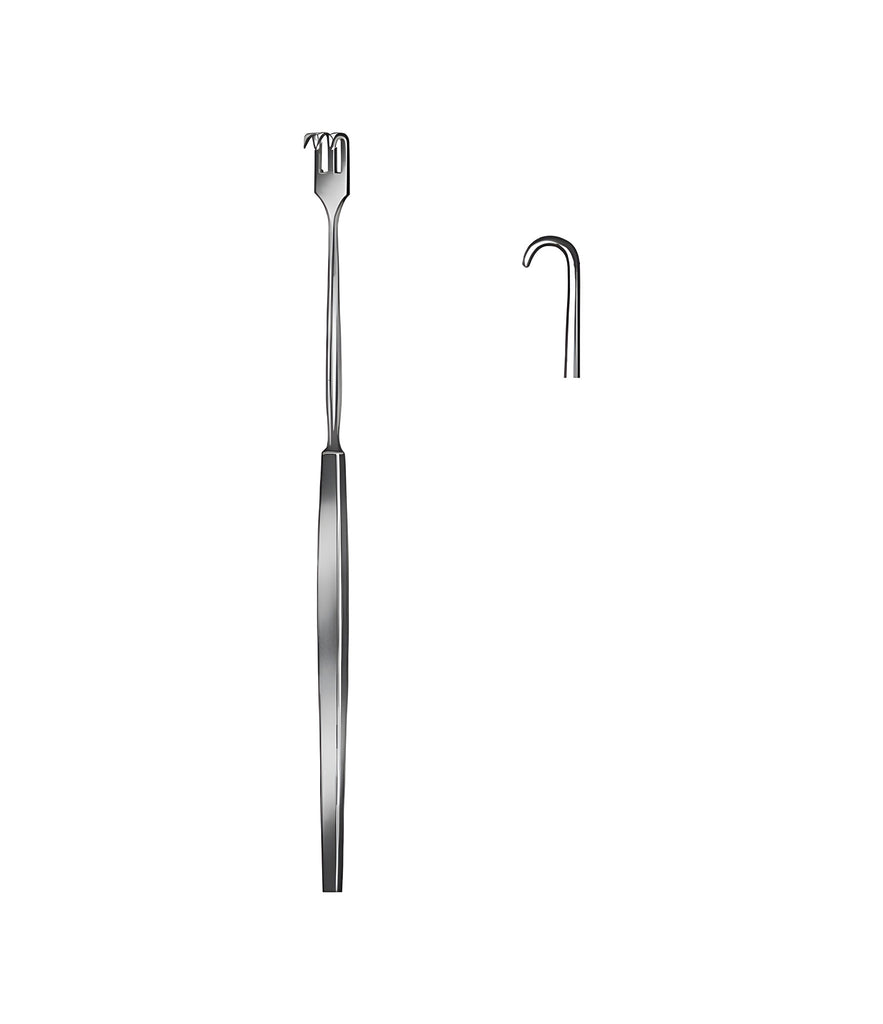 Retractor Blunt 16.0cm 1 Prong