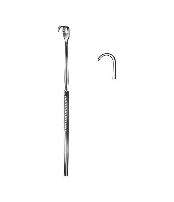 Delicate Hook Blunt 16.0cm 1 Prong