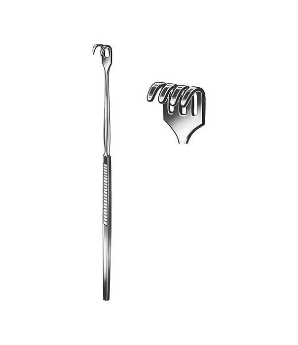 Delicate Hook Blunt 16.0cm 4 Prongs