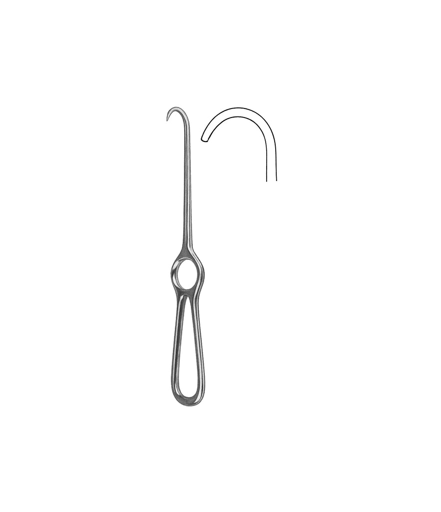 Volkmann Retractor 1 Prong Blunt 21.5cm