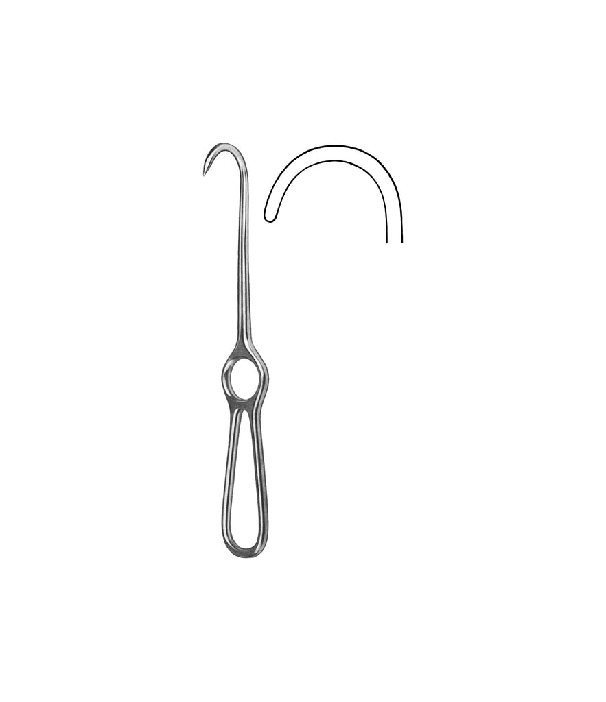 Retractor 1 Prong Blunt 20.0cm