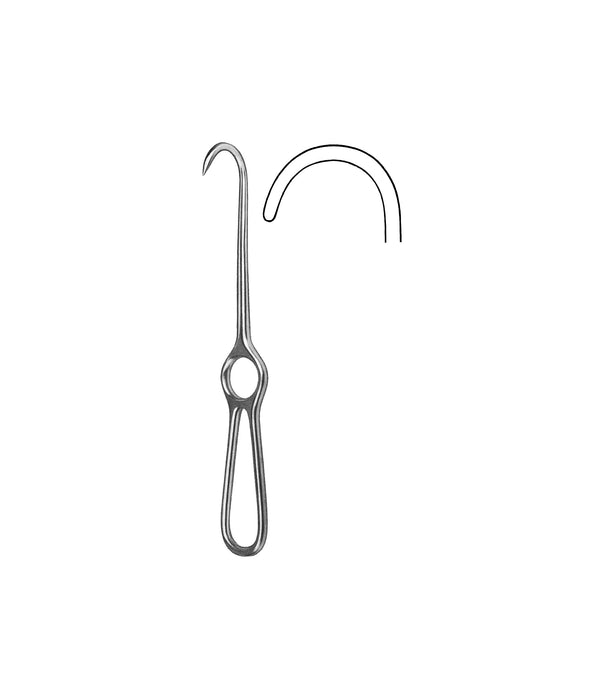 Retractor 1 Prong Blunt 20.0cm