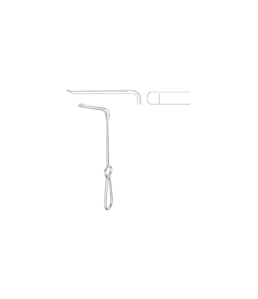 Obwegeser Bent Upwards 24cm 7x25mm