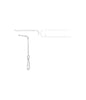 Obwegeser Bent Upwards 24cm 12x55mm