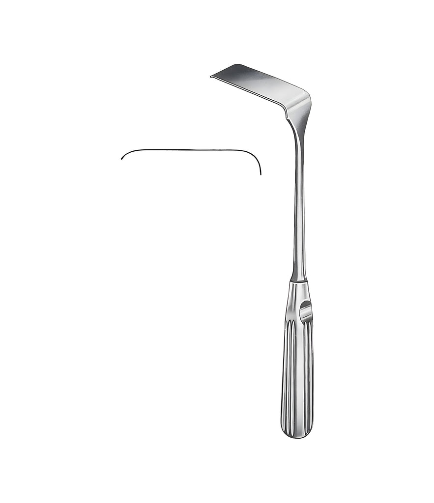 Sauerbruch Retractor 25.5cm 44x16mm