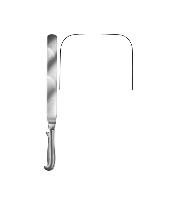 Retractor Malleable 41.0 245x60mm