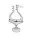 Jansen Retractor Blunt 3x3 Prongs 10.0cm
