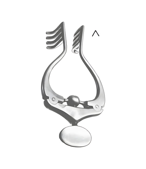 Jansen Retractor Sharp 4x4 Prongs 10.0cm