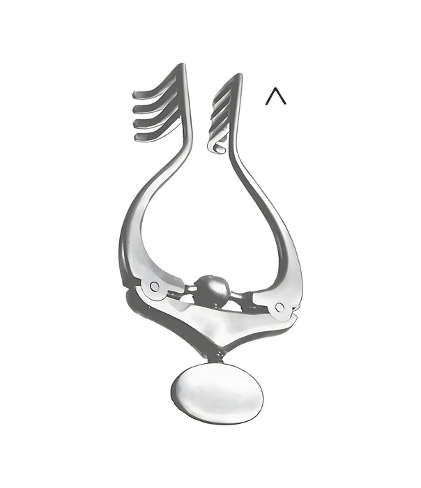 Jansen Retractor Sharp 4x4 Prongs 10.0cm