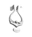 Jansen Retractor Blunt 4x4 Prongs 10.0cm