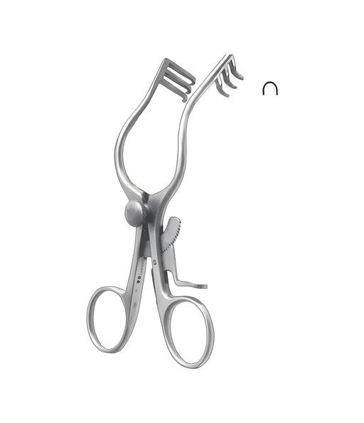 Wullstein Retractor Blunt 16.0cm