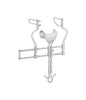 Balfour Abdominal Retractor Opening 250mm
