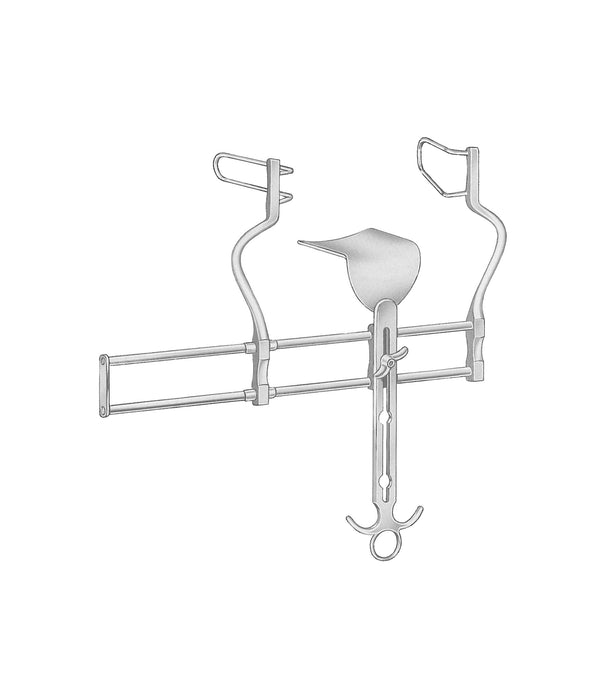 Balfour Abdominal Retractor Open. 200mm