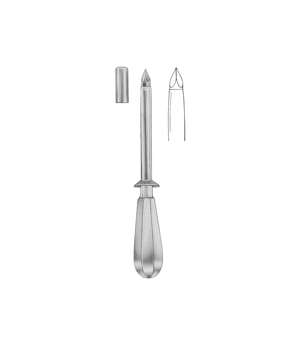 Nelson Trocar 21.0cm Figure 1 / 7.5mm