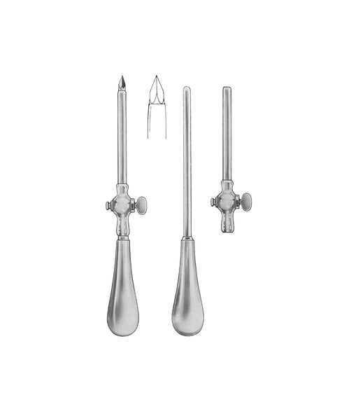 Buelau Trocar 24.0cm 8mm