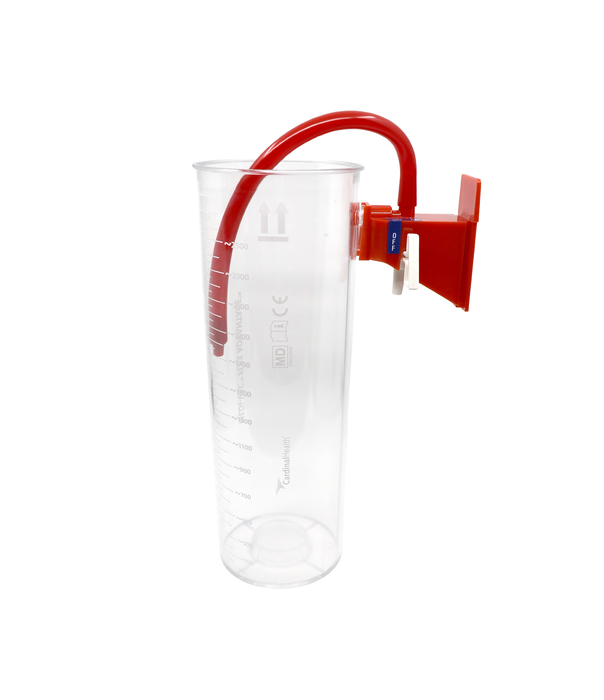 MediVac 3000ml Flex Reusable Suction Canister with On/Off Switch