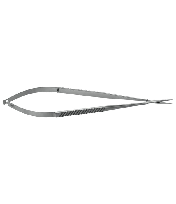 S&T Dissecting Scissors 18cm long, flat, curved (00237)