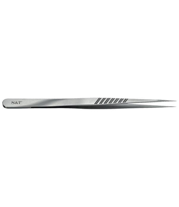 S&T Forceps with tying platform, 13.5 cm long, straight (00273)