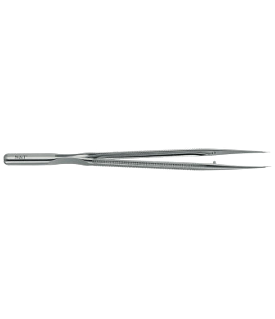 S&T Dilator SuperFine, 8mm round handle, straight, 18cm, tip 0.1mm (00588)