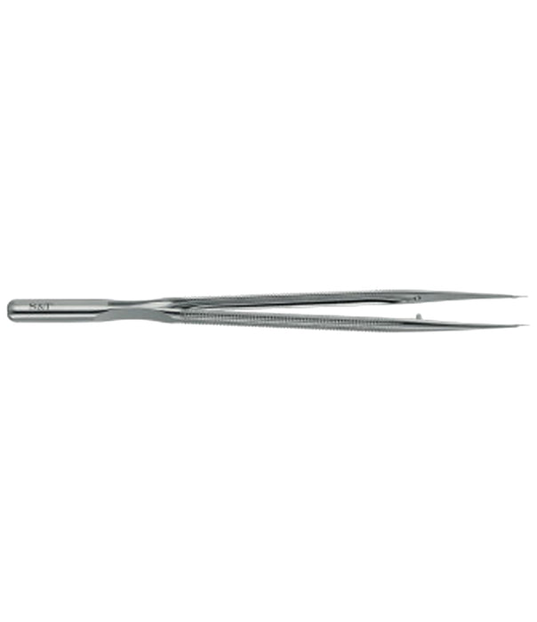 S&T Dilator SuperFine, 8mm round handle, straight, 18cm, tip 0.1mm (00588)