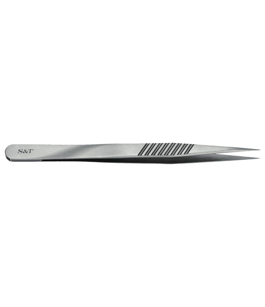 S&T Forceps with tying platform 13.5cm long, straight, non magnetic (00643)