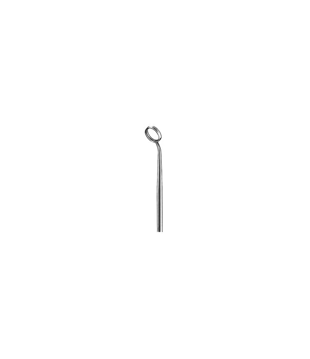 Ring Curette 3mm 30° Angled. Insert 22cm 7mm