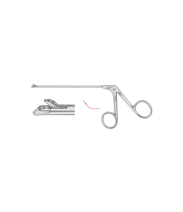 Arthroscopic Punch With Shovel 3.4mm 45 Degree Right