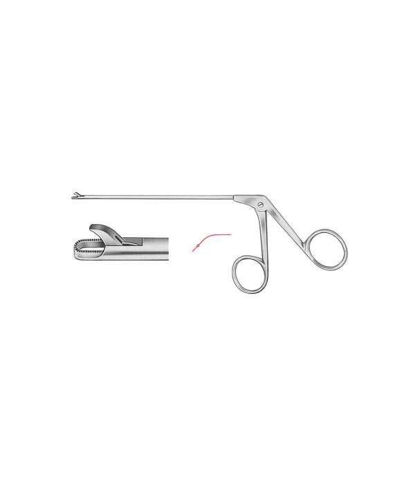 Arthroscopic Punch Without Shovel 4.5mm 45 Degree Left