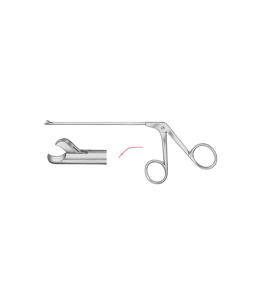 Arthroscopic Hook Scissors 3.4mm 45 Degree Left
