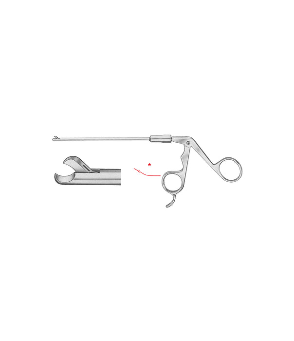 Arthroscopic Hook Scissors Without verl.Prot.30^Rig / 3.4