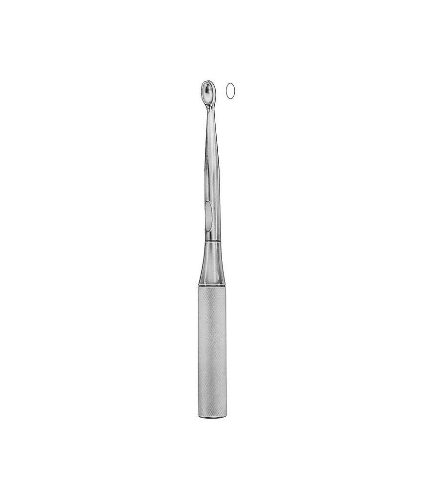 Hatfield Curette 23.0cm 3.00x5.00mm