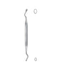 Jansen Bone Curettes Curved 15.0 cm