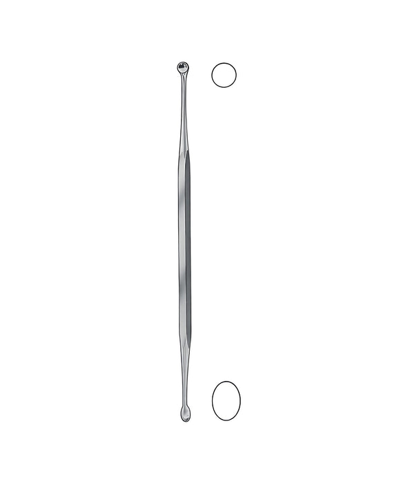Bone Curettes Double-Ended 21.0 cm