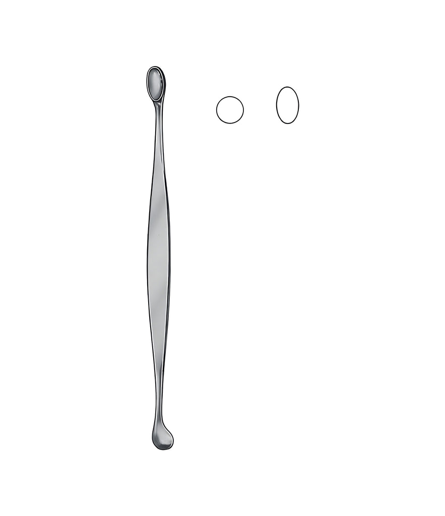 Volkmann Bone Curette Oval/Round 13.0cm