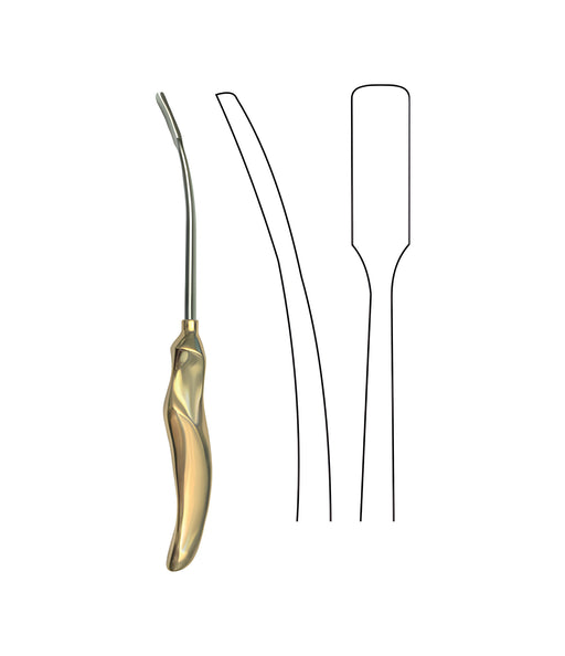 Nopa Frontotemporal Dissector Curved
