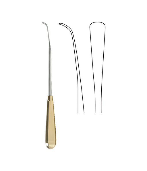 Nopa Facelift Dissector Curved 23.5