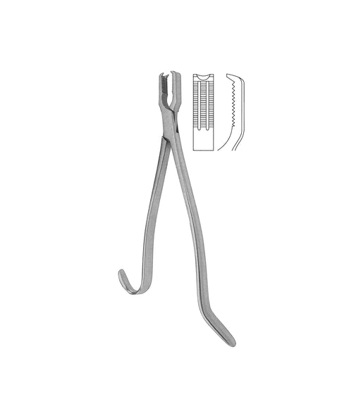 Kern Bone Holding Forceps Without Ratchet 21cm