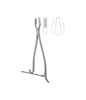 Lane Bone Holding Forceps With Ratchet 33.0cm