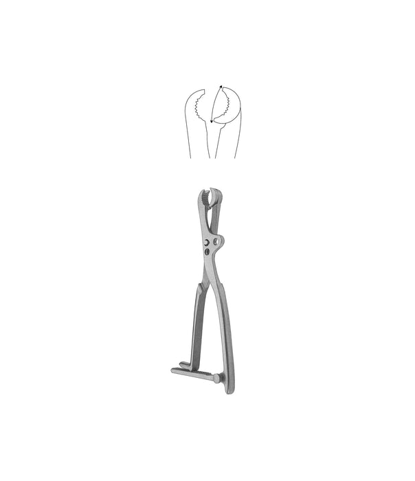 Lambotte Bone Holding Forceps Straight 30cm