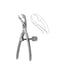 Bone Holding Forceps Curved 9.5mm/24.0cm