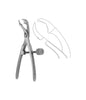 Bone Holding Forceps Curved 11.0mm/28cm